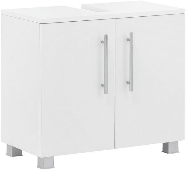 BadeDu CHER Waschbeckenunterschrank 61 cm breit, Weiß