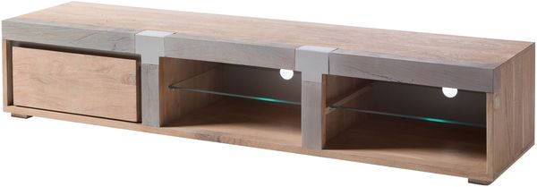 TV-Board Akazie 205x48x39 beige lackiert Amsterdam #103