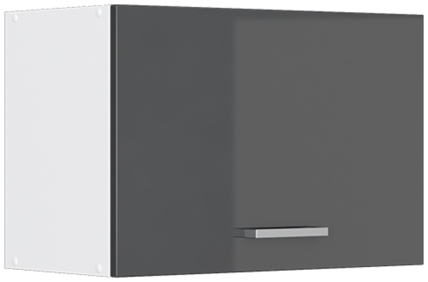 Hängeschrank R-Line Anthrazit Hochglanz 60 cm Flach Vicco
