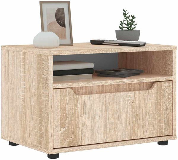 vidaXL TV-Schrank VISNES Sonoma-Eiche 60x40x38 cm Holzwerkstoff 4108291