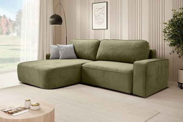 Beautysofa Ecksofa TORRE, mit Schlaffunktion, mit Bettkasten, viele Farbvarianten