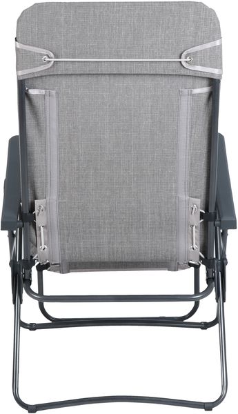 belsol EMILIA Relaxsessel verstell- & klappbarer Campingsessel hellgrau Bild 8
