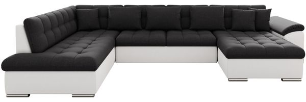 Wohnlandschaft Niko Bis (Farbe: Soft 017 + Soul 20, Seite: Rechts)