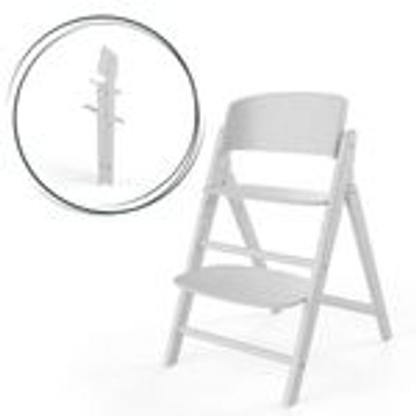 Cybex Click & Fold Hochstuhl All White