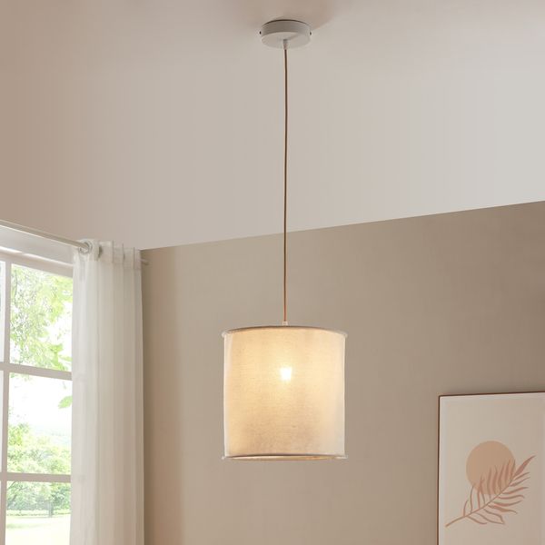 Hängeleuchte Buckley Weiß [lux. pro]