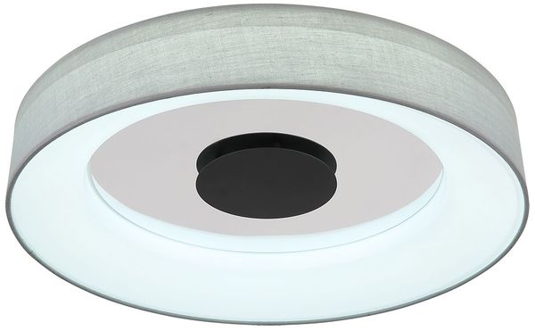 LED Deckenleuchte, Dimmbar, Lautsprecher, Textil, D 46,8cm Bild 5