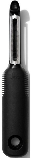 OXO Good Grips Kartoffelschäler Sparschäler / Gemüseschäler, mit geriffelter Edelstahlklinge