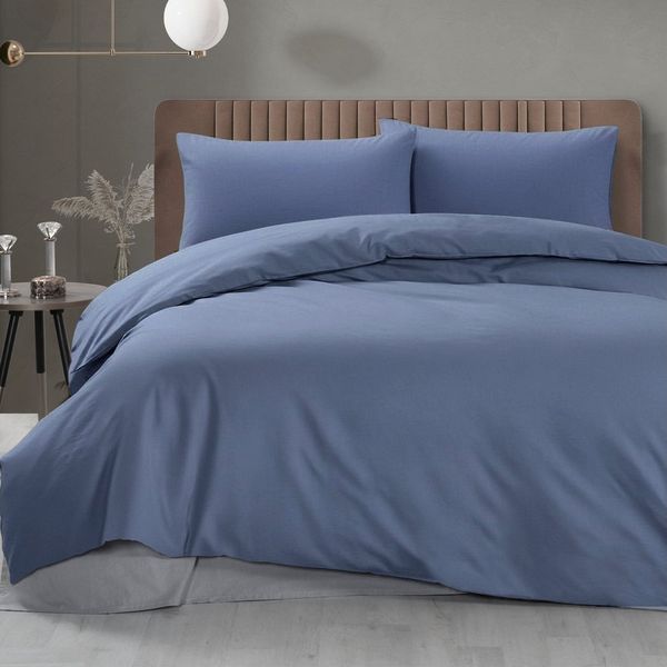 DecoHomeTextil Heimtextilmanufaktur Bettwäsche Set Bettgarnitur mit Reißverschluss Polycotton Uni