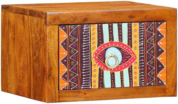 vidaXL Nachttisch mit Schubladen Braun 35 x 30 x 22 cm 4016517