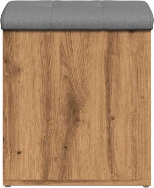 vidaXL Sitzbank mit Stauraum Artisan-Eiche 42x42x45 cm Holzwerkstoff 857614 Bild 4