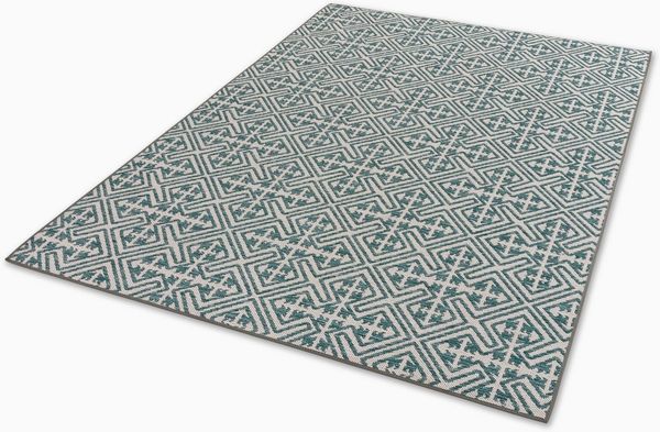 SCHÖNER WOHNEN-Kollektion Teppich Parkland 6351 222, rechteckig, Höhe: 5 mm, In- und Outdoor geeignet, eleganter Flachflorteppich