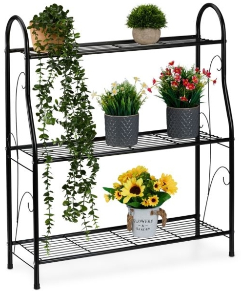 Blumenregal Metall mit 3 Ablagen 10050758_46