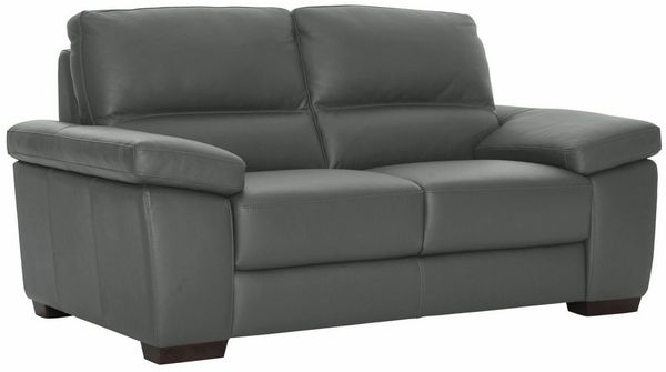 CALIA ITALIA 2-Sitzer Gaia, hochwertiges Ledersofa mit erstklassigem Sitzkomfort, edles Design, in zwei hochwertigen Lederqualitäten