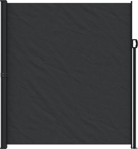 vidaXL Seitenmarkise Ausziehbar Schwarz 220x500 cm 4004474 Bild 3