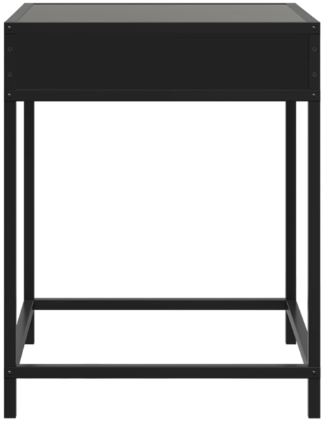 vidaXL Couchtisch mit Infinity-LED Schwarz 40x40x51 cm 847672 Bild 5