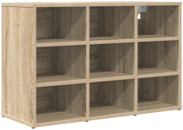 vidaXL Schuhschrank Sonoma-Eiche 77,5 x 30 x 51 cm Holzwerkstoff 808678