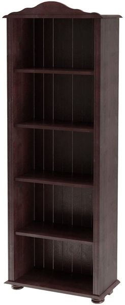 Mette | Bücherregal hoch in Pine Brown