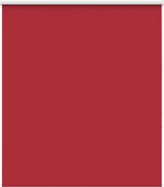 vidaXL Verdunkelungsrollo Rot 130x150cm Stoffbreite 126,6cm Polyester 4011784