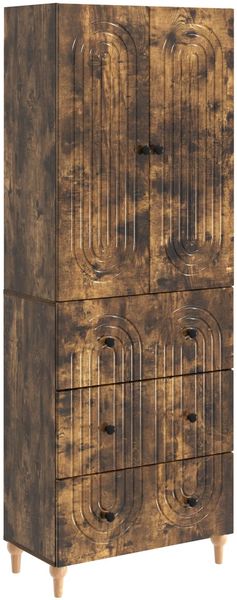 vidaXL Schrankset 2 pcs 66 x 34,5 x 90 cm Holzwerkstoff 3416462