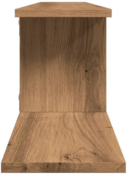 vidaXL TV-Wandregal Artisan-Eiche 125x18x23 cm Holzwerkstoff 856575 Bild 5