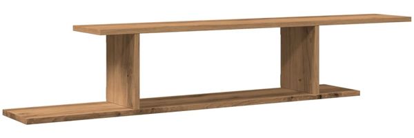 vidaXL TV-Wandregal Artisan-Eiche 125x18x23 cm Holzwerkstoff 856575 Bild 2