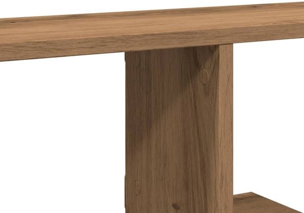 vidaXL TV-Wandregal Artisan-Eiche 125x18x23 cm Holzwerkstoff 856575 Bild 7