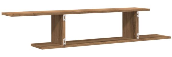 vidaXL TV-Wandregal Artisan-Eiche 125x18x23 cm Holzwerkstoff 856575 Bild 6