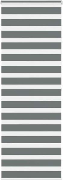 vidaXL Doppelrollo Dunkelgrau 90x200 cm Stoffbreite 85,9 cm Polyester 4014155