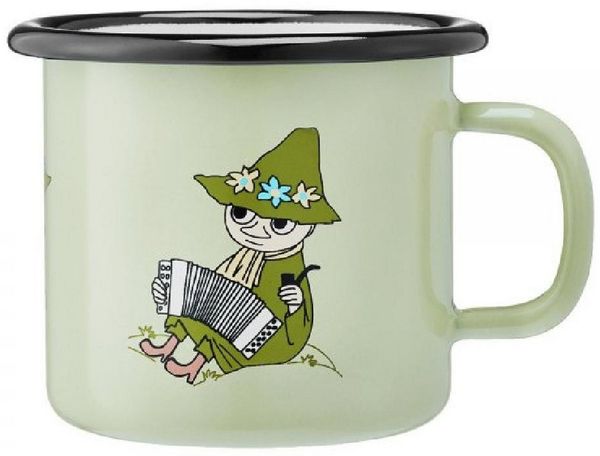 Muurla Kinderbecher Tasse Mumins Snufkin Light Green (250 ml)