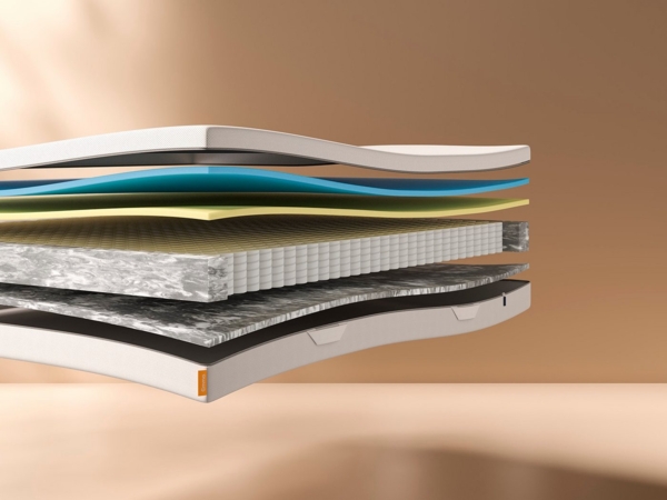 Emma 'Dynamic Plus' Matratze, Kunststoff, weiß, 80x200 cm Bild 2