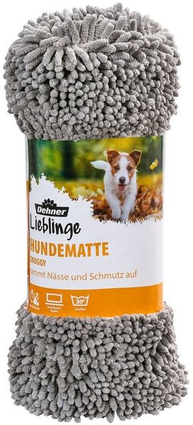 Dehner Tier-Autodecke Hundematte Snuggy, Polyester, grau, Schützt vor Schmutz und Nässe, auch als Hundedecke verwendbar