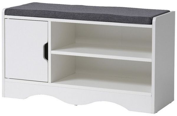 JOIVI Schuhbank Schuhregal mit Stauraum&Sitzfläche