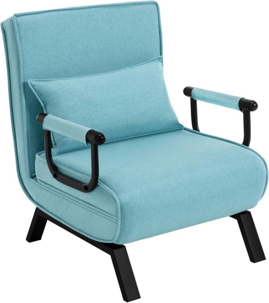 Woltu Schlafsofa, 1 Teile, Schlafsessel 3 in 1, mit Bettfunktion, Sofabett Gästebett