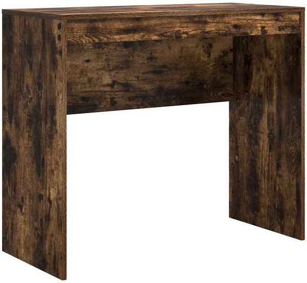 vidaXL Schreibtisch Geräucherte Eiche 90 x 40 x 76 cm 869398 Bild 2