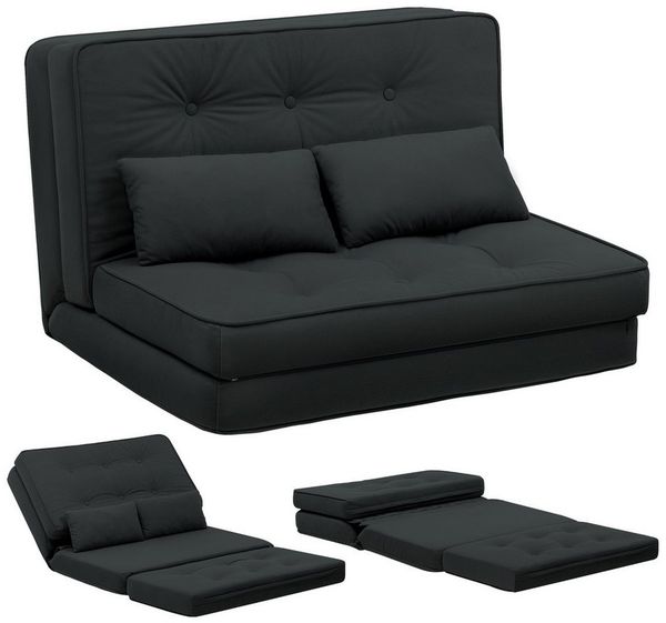 COMHOMA Kindersofa Schlafsofa Bodensofa Klappbar Bodensessel mit Schlaffunktion bettsofa