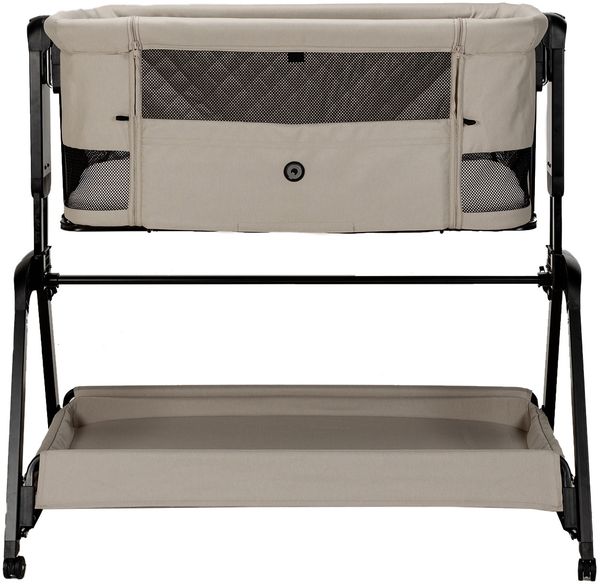 Qute Beistellbett Q-Breez Plus - Mild Taupe Taupe
