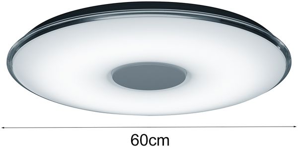 LED Deckenleuchte, Fernbedienung, CCT, dimmbar, 60 cm, TOKYO Bild 3