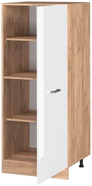 Vorratsschrank R-Line Weiß Hochglanz 60 cm Vicco Bild 4