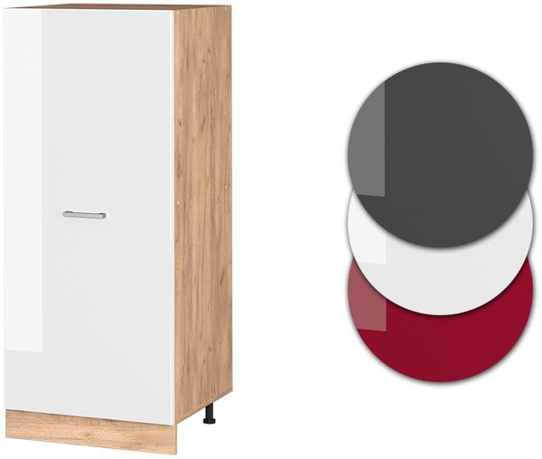 Vorratsschrank R-Line Weiß Hochglanz 60 cm Vicco Bild 6