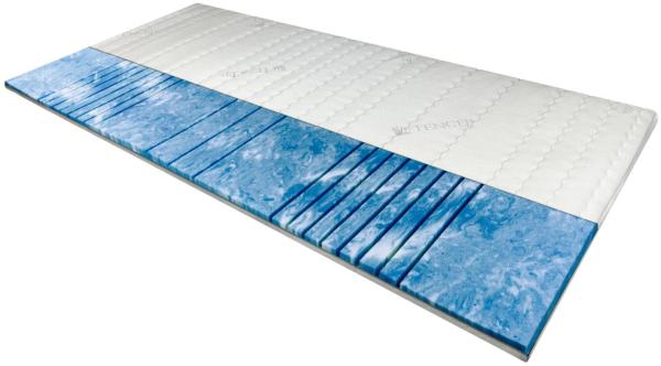 AM Qualitätsmatratzen | 7-Zonen Deluxe Gelschaum-Topper 140x200 cm - 8 cm Höhe