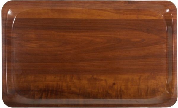 Contacto Tablett, GN 1-1,Nussbaum Dekor 53x32,5 cm