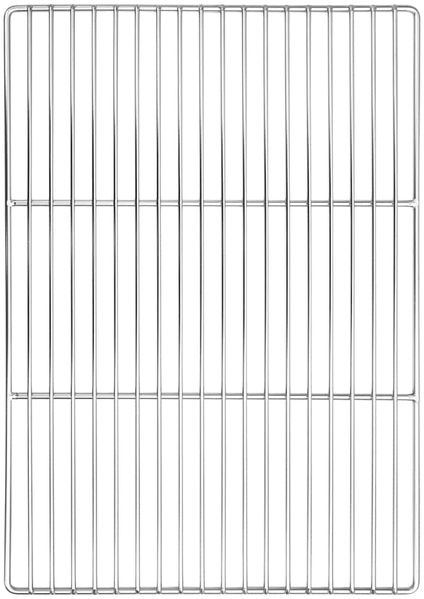 vidaXL Grillrost Silber 50 x 35 cm Edelstahl 42008314