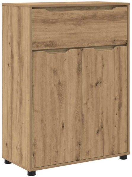 vidaXL Badezimmerschrank mit Regal Artisan-Eiche 72,5 x 36,5 x 100 cm 888776