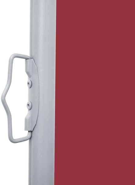 vidaXL Ausziehbare Seitenmarkise Rot 160 x 600 cm 48465 Bild 5