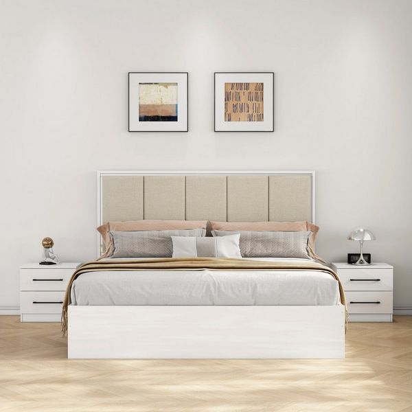 OTTO home Nachtkommode Sylt Schlafzimmerschrank Garderobe Schrank hochglanz (Spar-Set, 2 St, modernes Hochglanz Nachtschrank Set (2 Stück) Stilvolles Design), Nachttisch Bestseller Beistelltisch Kommode