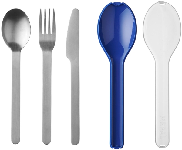 Mepal ELLIPSE Besteck-Set 3-teilig Vivid Blue