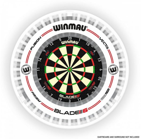 Winmau Dartscheiben-Beleuchtung Winmau Plasma ICE 4304 Dartboardbeleuchtung, LED fest integriert