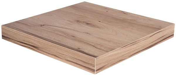 Levandeo® Wandregal, levandeo Eckregal Kernbuche 32x32cm Wandregal Holz Dekor Regal