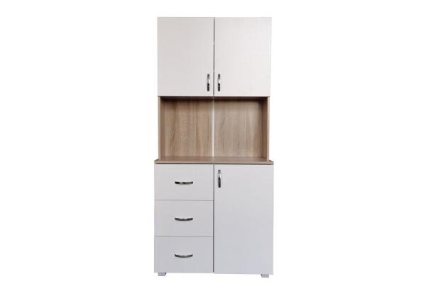 HTI-Line Küchenbuffet Küchenbuffet Blanca (Stück, 1-St, 1x Schrank Blanca, ohne Dekoration) Küchenschrank Hochschrank