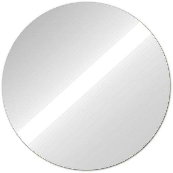 LebensWohnArt Wandspiegel Puristischer Spiegel ENJA 40cm rahmenlos 4mm ESG-Sicherheitsglas